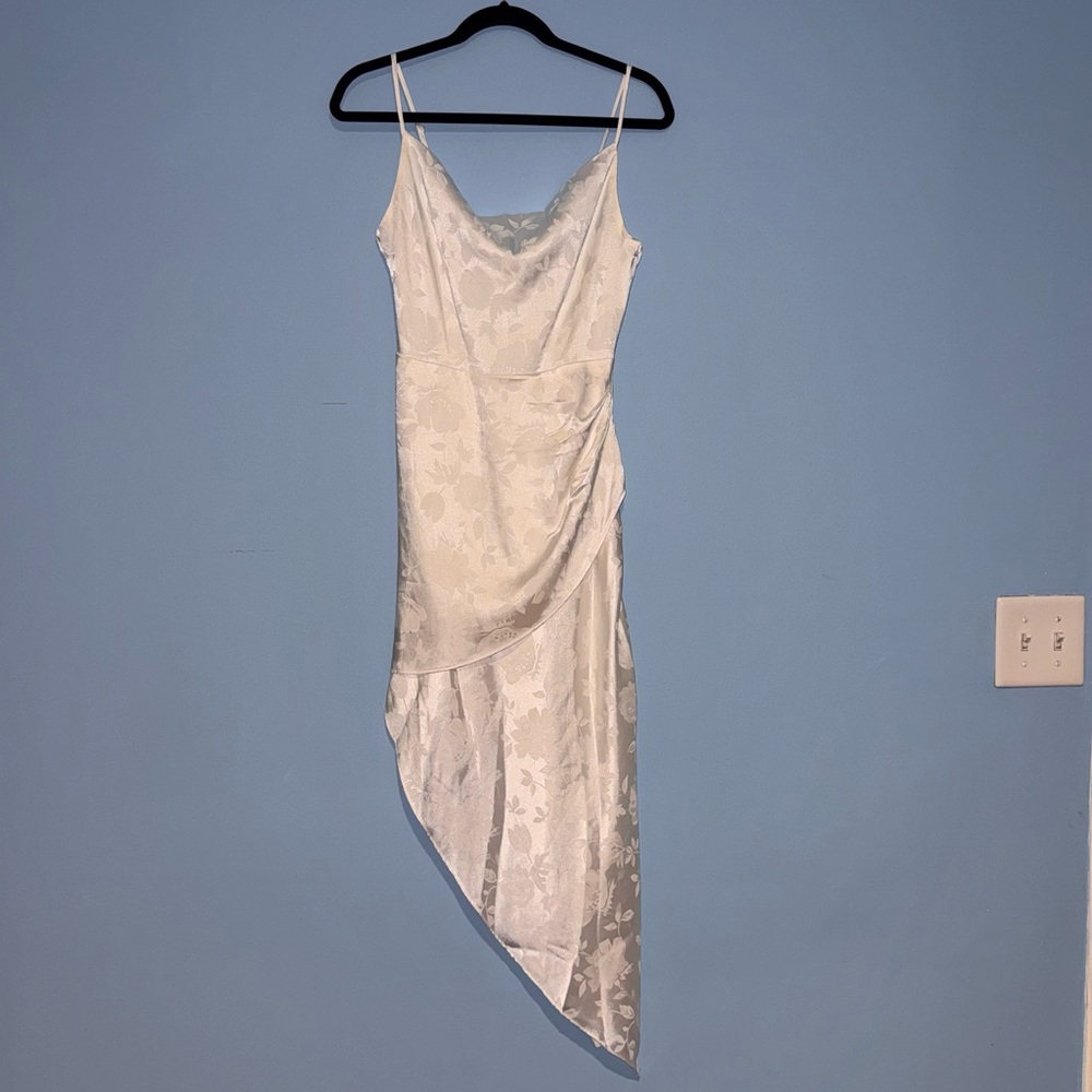 12th Tribe Ivory Asymmetrical Dress